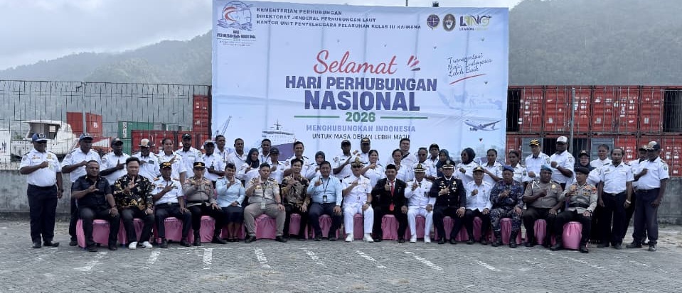 Dinas Perhubungan Kabupaten Kaimana Peringati Hari Perhubungan Nasional, Perkuat Semangat Pengabdian dan Pelayanan Transportasi